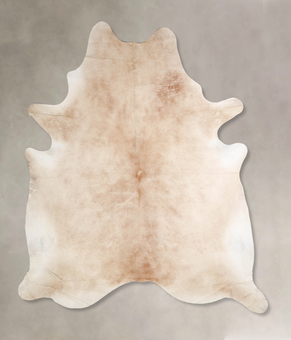 Beige Cowhide Rug #A34094HUDSN