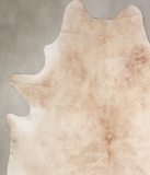 Beige Cowhide Rug #A34094HUDSN