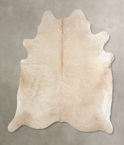 Beige Cowhide Rug #A34180HUDSN