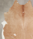 Beige Cowhide Rug #A34227HUDSN