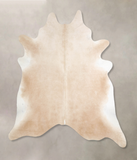 Beige Cowhide Rug #A34248HUDSN