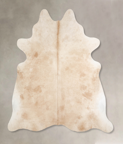 Beige Cowhide Rug #A34259HUDSN