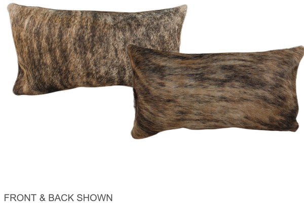 Medium Brindle Cowhide Pillow #A38710