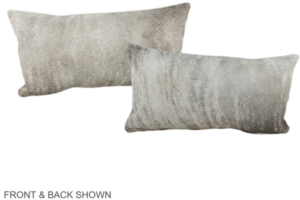 Light Brindle Cowhide Pillow #A38714