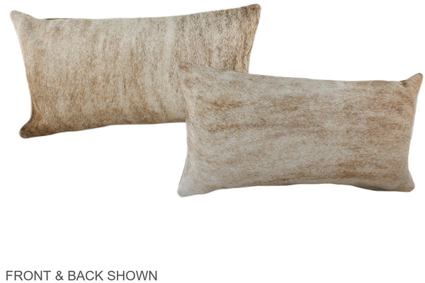 Light Brindle Cowhide Pillow #A38719