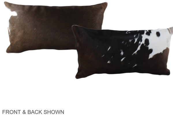 Chocolate Cowhide Pillow #A38763