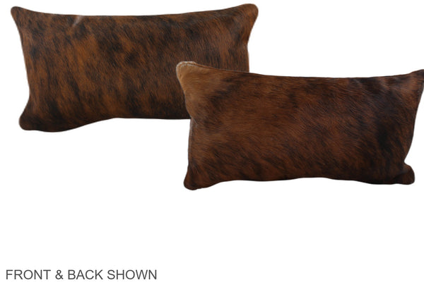 Medium Brindle Cowhide Pillow #A38770