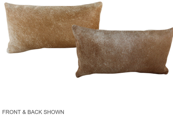 Beige Cowhide Pillow #A38803