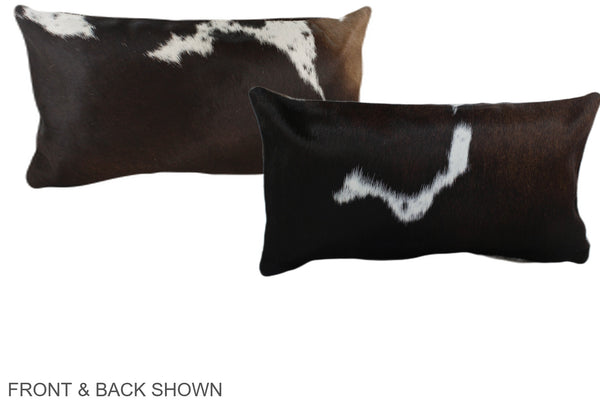 Chocolate Cowhide Pillow #A38814