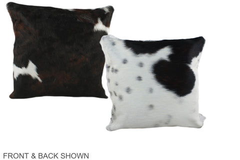 Tricolor Cowhide Pillow #A38856