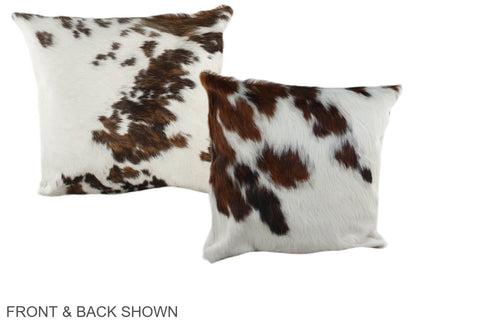 Tricolor Cowhide Pillow #A38864