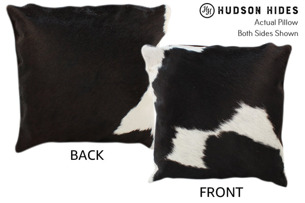 Black and White Cowhide Pillow #10778