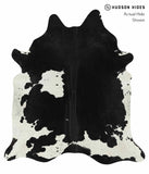 Black and White Cowhide Rug #14578