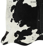 Black and White Cowhide Rug #14578