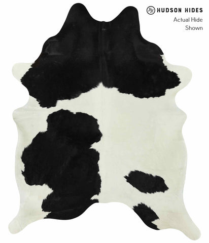 Black and White Cowhide Rug #14860