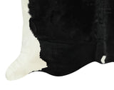 Black and White Cowhide Rug #15027