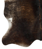 Dark Brindle Cowhide Rug #17801