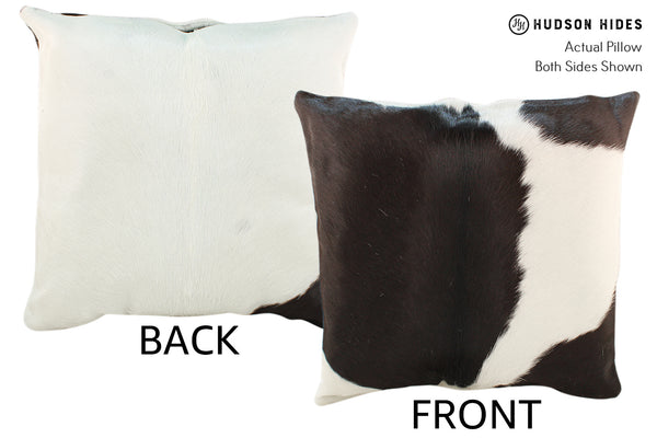 Black and White Cowhide Pillow #18706