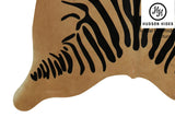 Zebra Cowhide Rug #4326